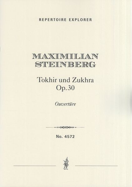 Tokhir and Zukhra, Op. 30 : Ouvertüre.