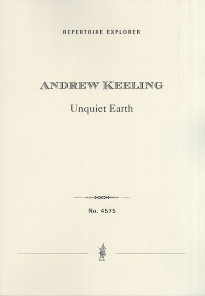 Unquiet Earth : For Piano Trio (2005).