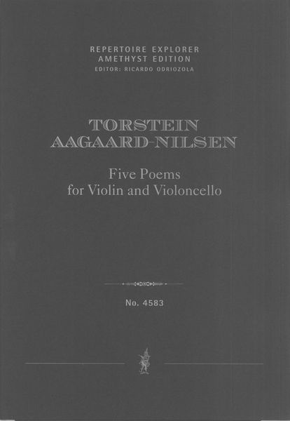 Five Poems : For Violin and Violoncello (1994).