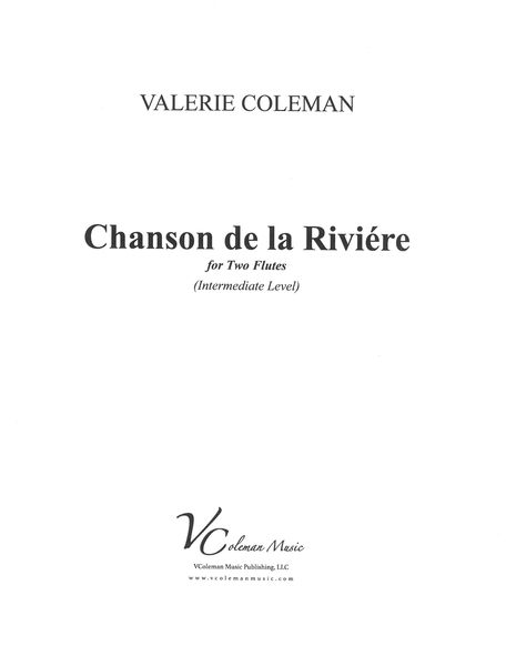 Chanson De La Riviére : For Two Flutes.