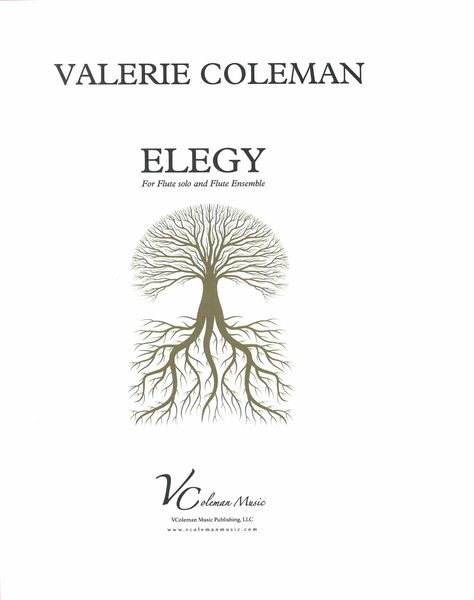 Elegy : For Flute Solo and Flute Ensemble.