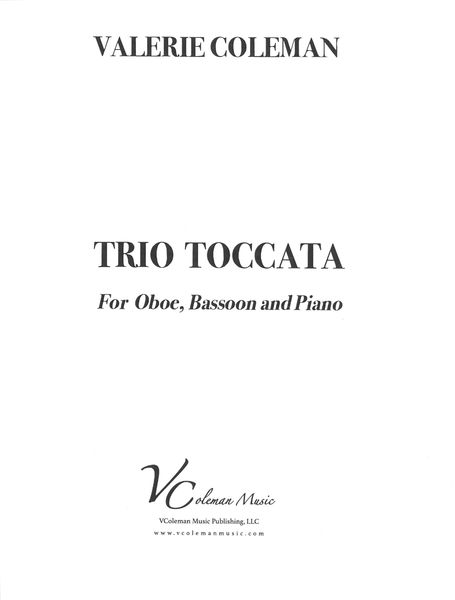 Trio Toccata : For Oboe, Bassoon and Piano.