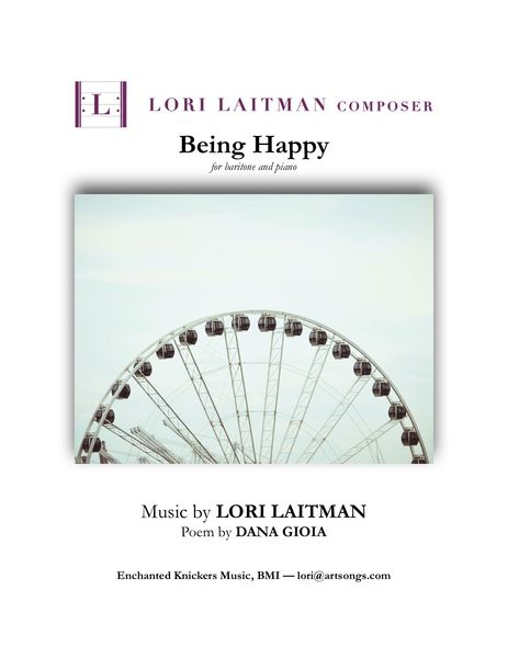 Being Happy : For Baritone and Piano.