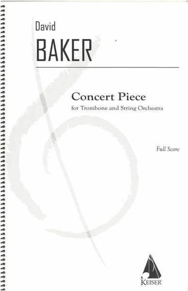 Concert Piece : For Trombone and String Orchestra.