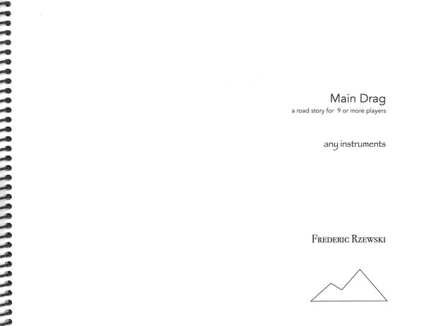 Main Drag : A Road Story For 9 Or More Players (1999).