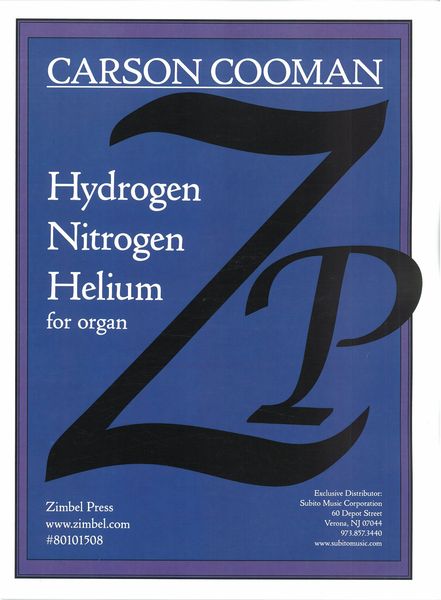 Hydrogen Nitrogen Helium : For Organ (2022).