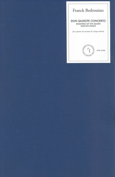 Don Quixote Concerto : For A Pianist, His Assistant and A Large Orchestra.