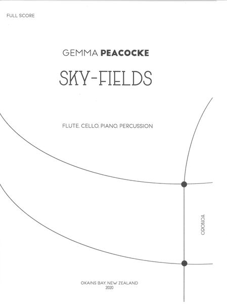 Sky-Fields : For Flute, Cello, Piano and Percussion.