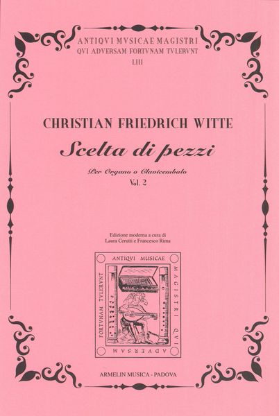 Scelta Di Pezzi Per Organo O Clavicembalo, Volume 2 / edited by Laura Cerutti.
