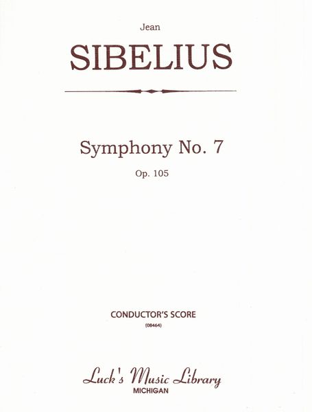 Symphony No. 7. Op. 105 : For Orchestra.