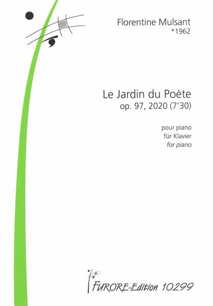Jardin Du Poète, Op. 97 : Pour Piano (2020).
