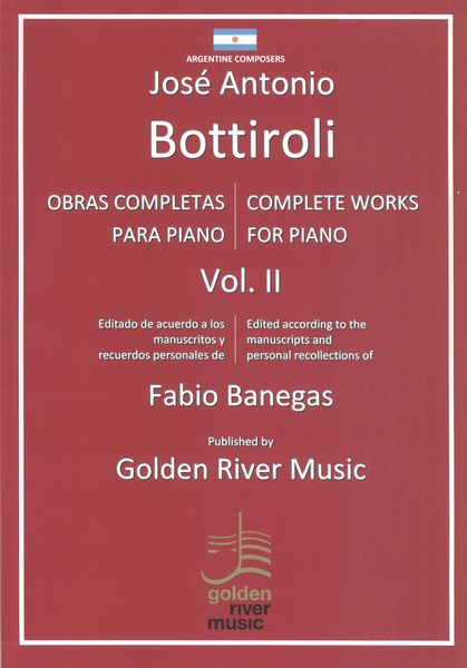 Complete Works For Piano, Vol. 2 / edited by Fabio Banegas.