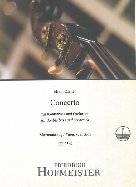 Concerto : For Double Bass and Orchestra - Piano reduction.