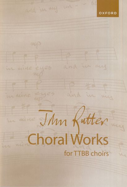 Choral Works For TTBB Choirs.
