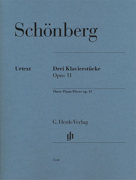 Drei Klavierstücke, Op. 11 / edited by Ullrich Scheideler.