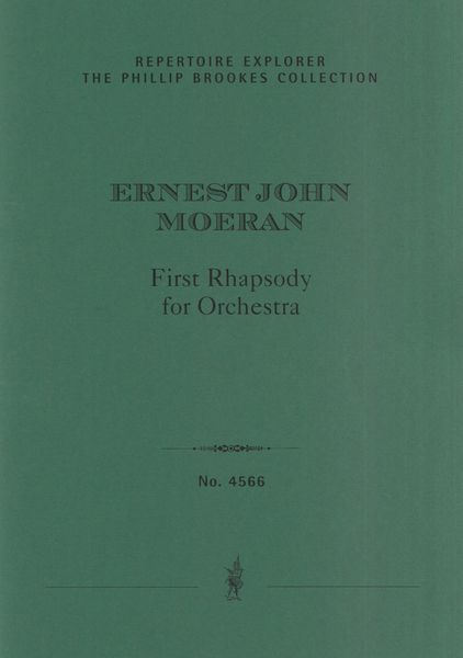 First Rhapsody : For Orchestra.