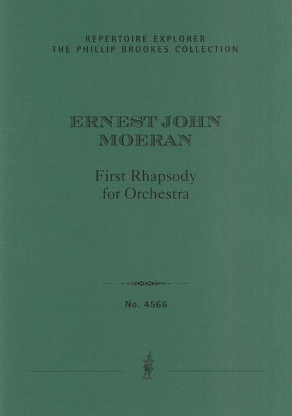 First Rhapsody : For Orchestra.
