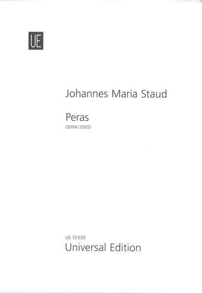 Peras : Musik Für Klavier (2004/2005).