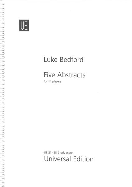 Five Abstracts : For 14 Players (2000-2001).