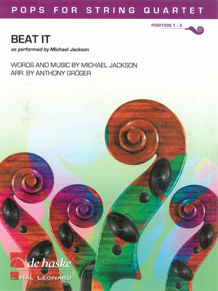 Beat It : For String Quartet / arr. Anthony Gröger.