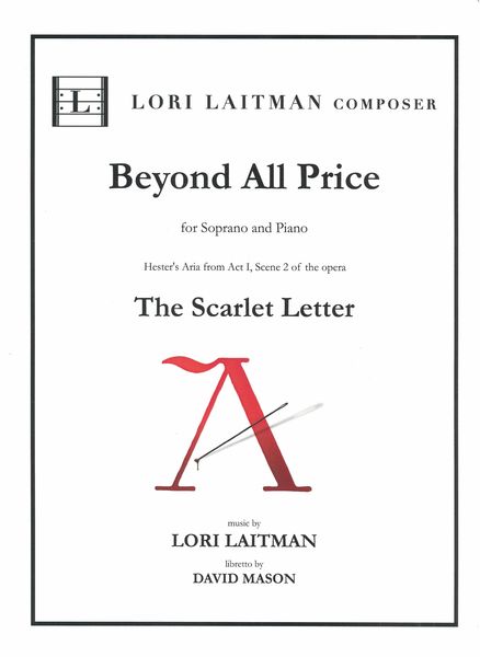 Beyond All Price - Hester's Aria From The Scarlet Letter : For Soprano and Piano.