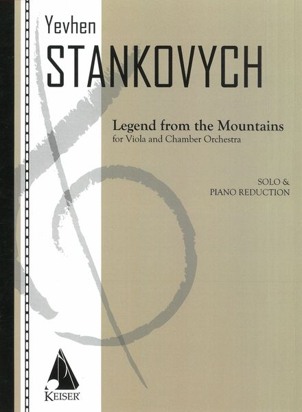 Legend From The Mountains : For Viola and Chamber Orchestra - Piano reduction.