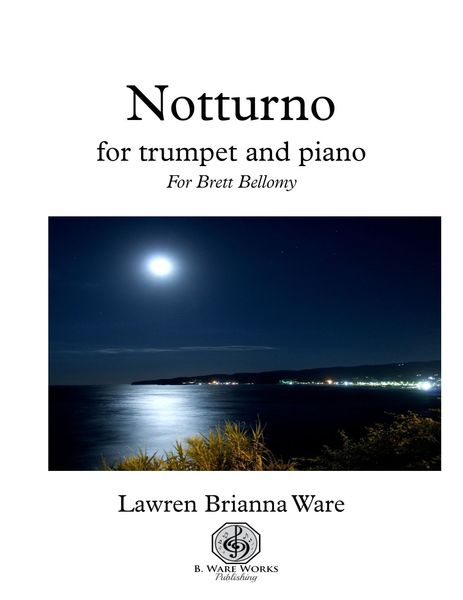 Notturno : For Trumpet and Piano [Download].