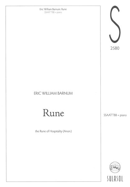 Rune : For SSAATTBB and Piano.