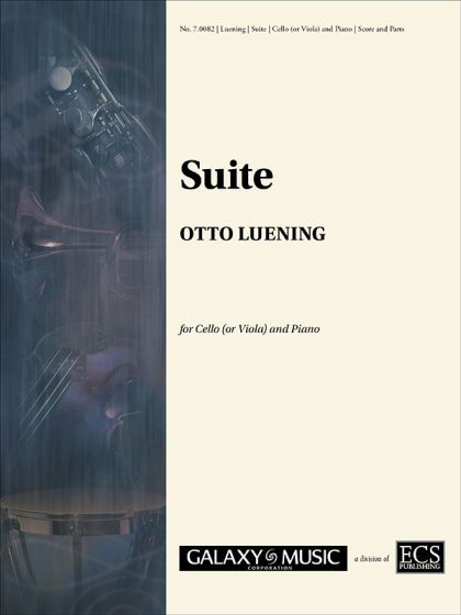Suite : For Cello (Or Viola) and Piano [Download].