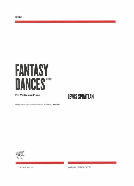 Fantasy Dances : For Violin and Piano (2019).