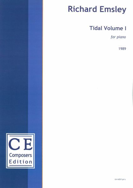 Tidal Volume 1 : For Piano (1989) [Download].