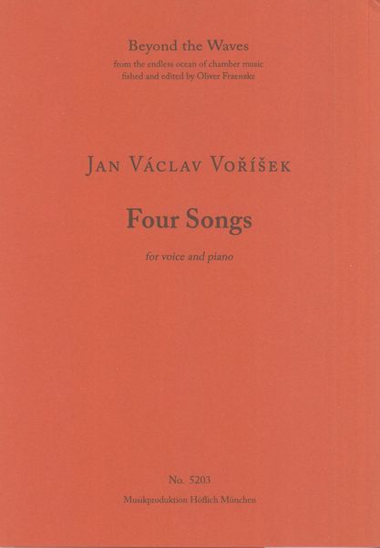 Four Songs : For Voice and Piano.