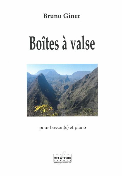 Boîtes à Valse : Pour Basson(s) et Piano.