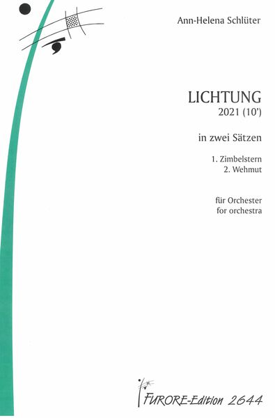Lichtung : Für Orchester (2021).