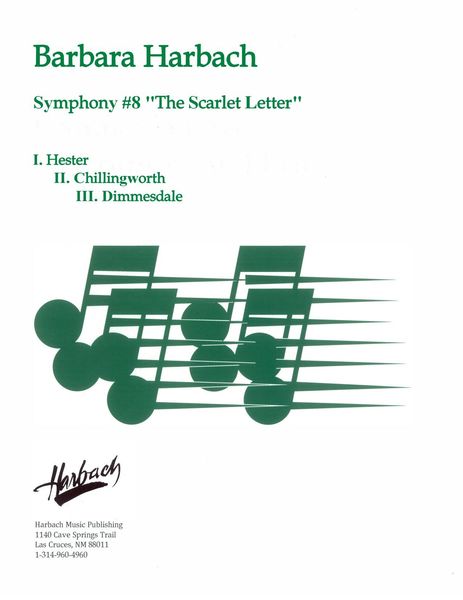Symphony No. 8 - "The Scarlet Letter" : For Orchestra [Download].