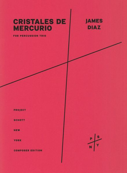 Cristales De Mercurio : For Percussion Trio (2014).