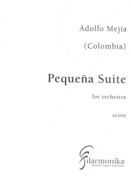 Pequeña Suite : For Orchestra (1938).