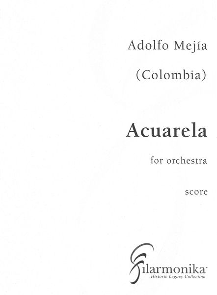 Acuarela : For Orchestra.