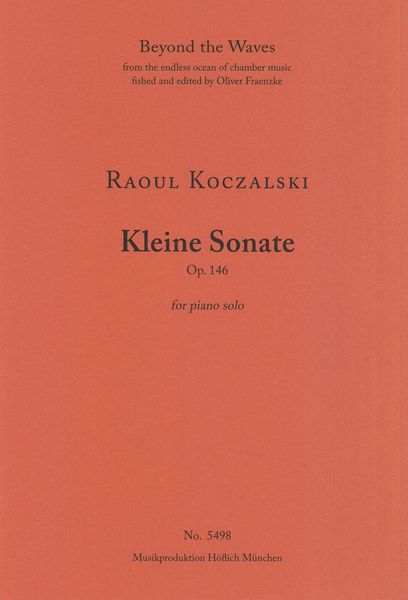 Kleine Sonate, Op. 146 : For Piano Solo.