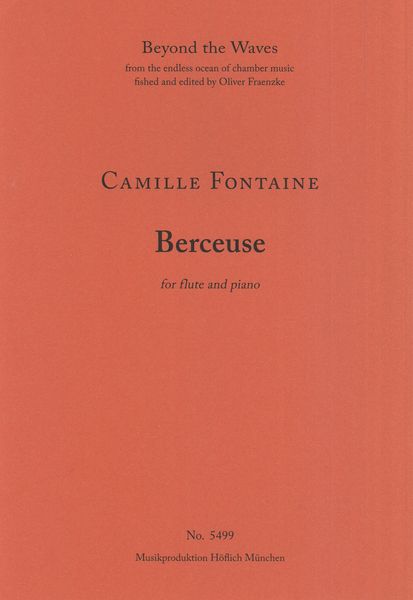 Berceuse : For Flute and Piano.