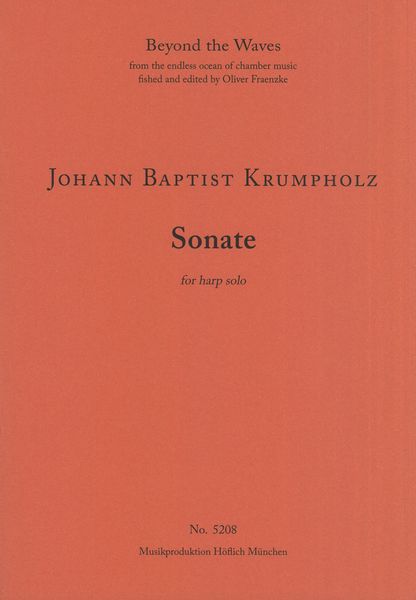 Sonate : For Harp Solo.