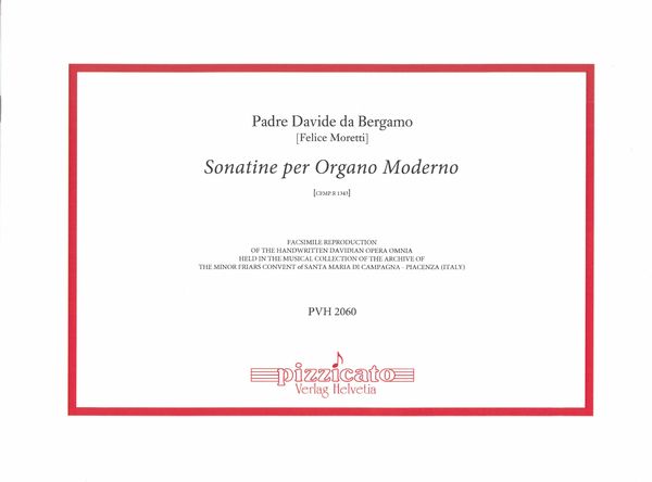 Sonatine Per Organo Moderno, Cfmp.R 1343.