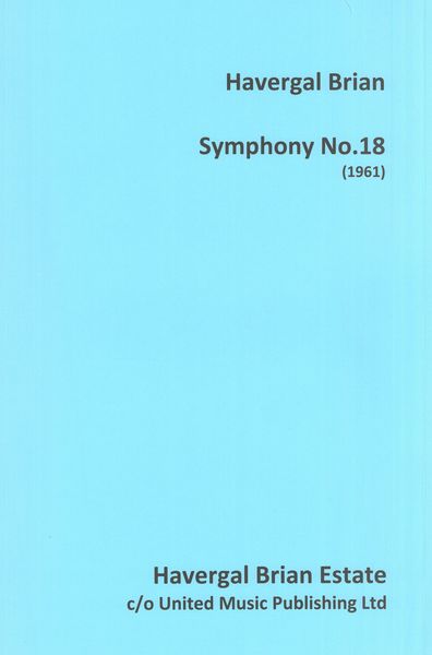 Symphony No. 18 (1961).