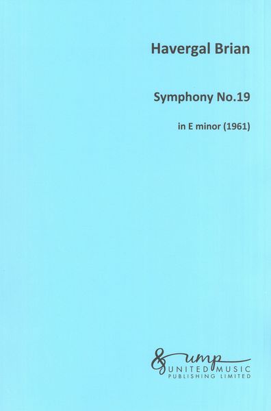 Symphony No. 19 In Eminor (1961).