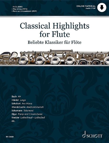 Classical Highlights : For Flute / arranged and edited by Kate Mitchell.