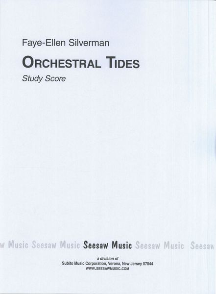 Orchestral Tides : For Clarinet and Chamber Orchestra (2011-2013).