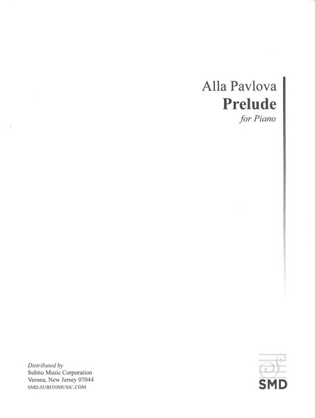 Prelude : For Piano (1994).