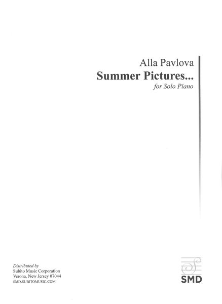 Summer Pictures : For Solo Piano (1994).