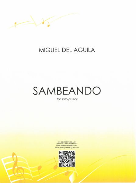 Sambeando, Op. 131 : For Solo Guitar (2021).