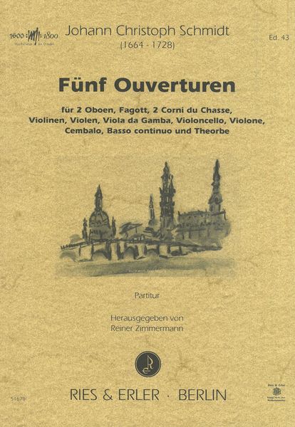 Fünf Ouverturen / edited by Reiner Zimmermann.